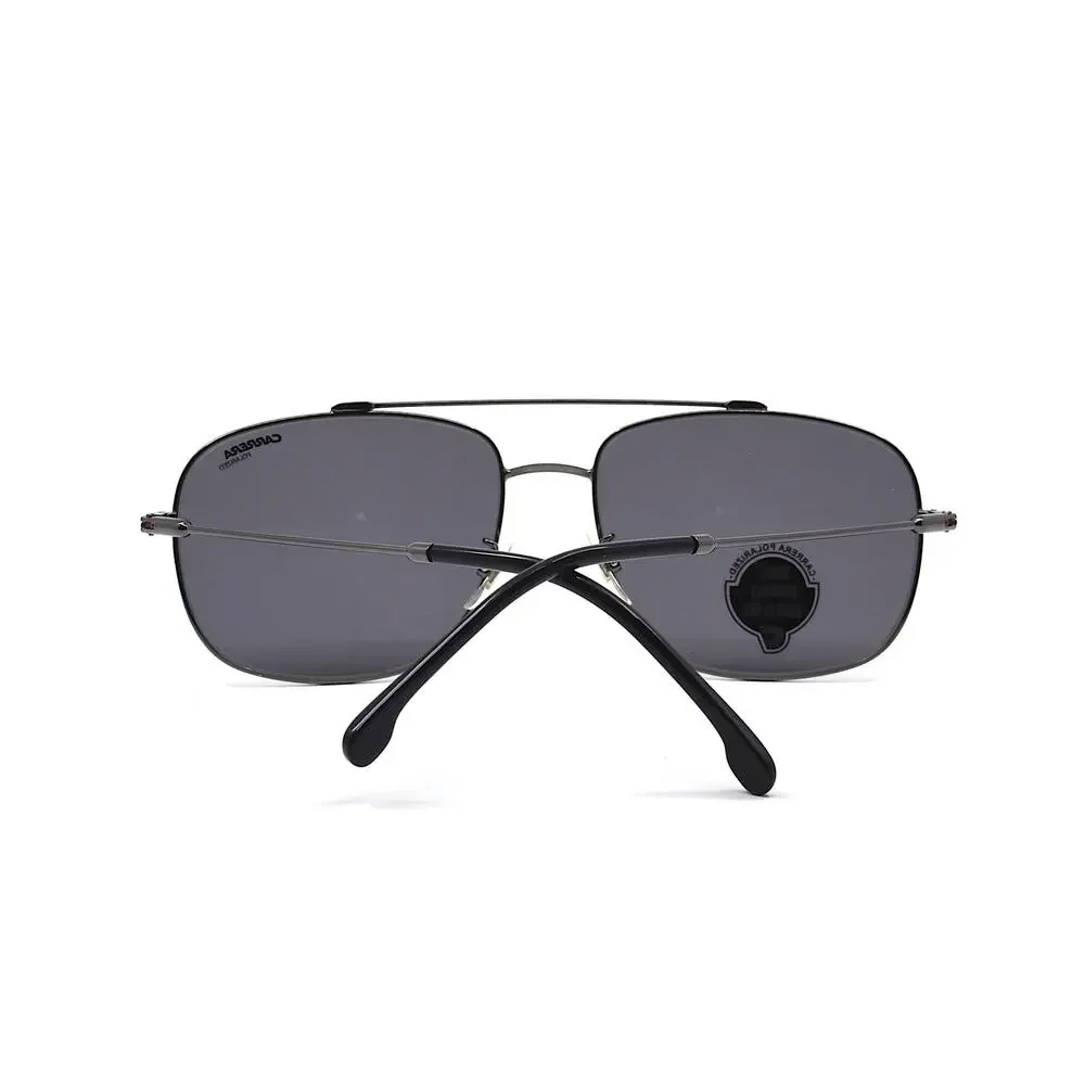 BRAND NEW CARRERA 182/F/S BLACK GREY POLARIZED AVIATOR SUNGLASSES